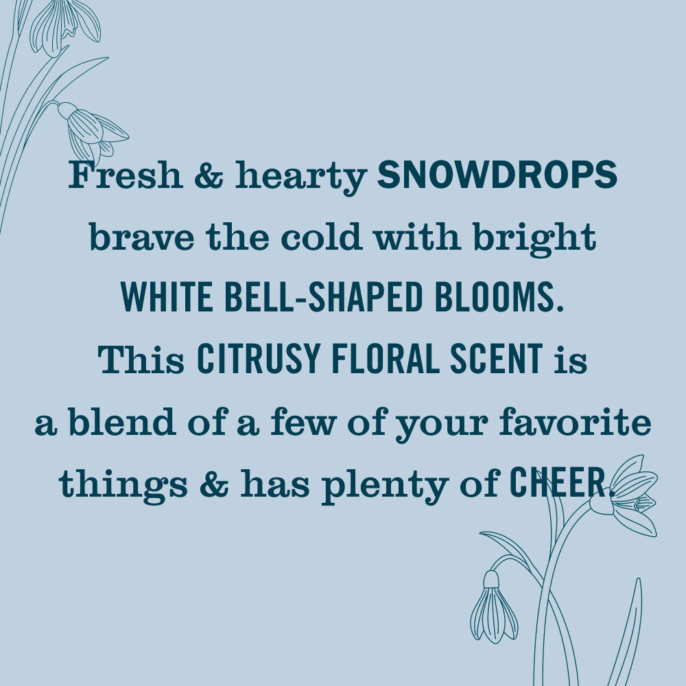 Snowdrop Plug In Scented Oil Warmer With Refill - Home Fragrance