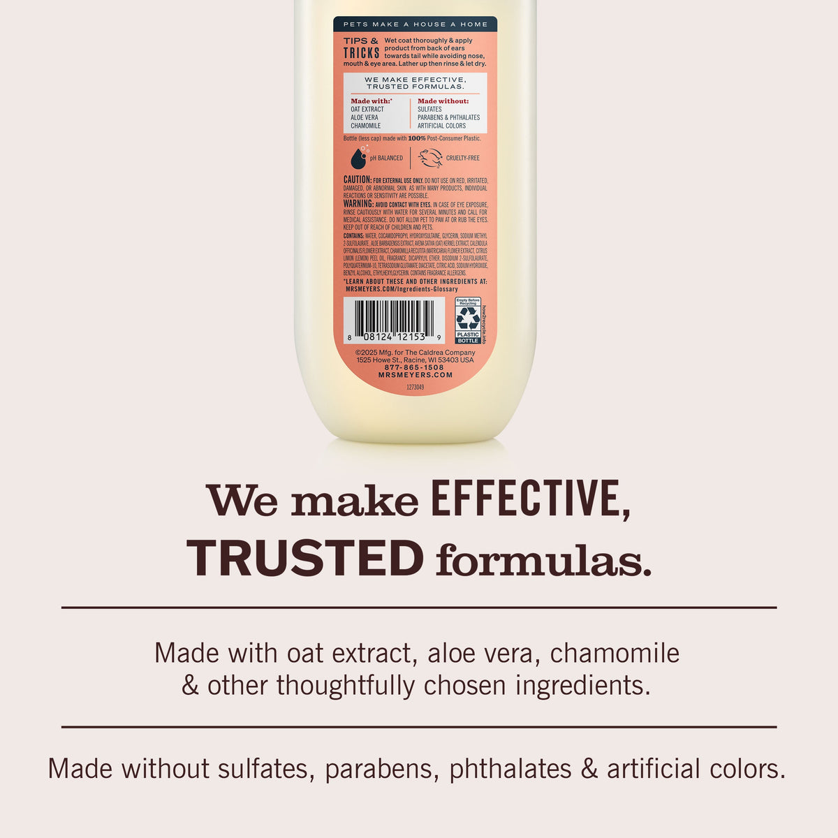 White Peach 3-in-1 Dog Shampoo - Pet Care