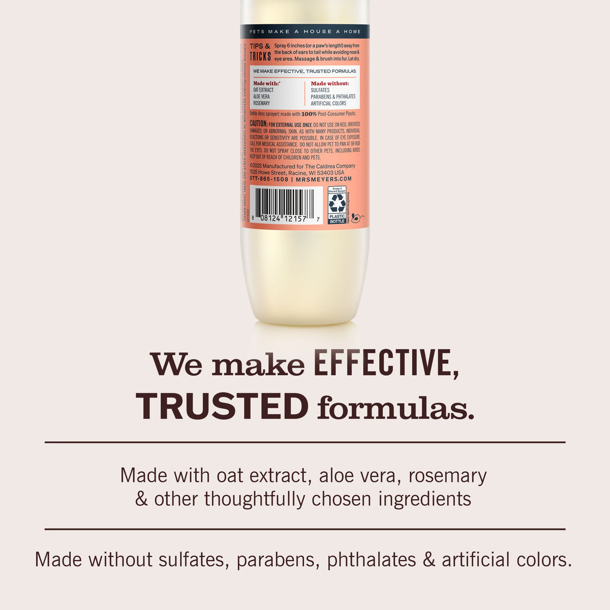 White Peach Cat Deodorizing Spritz - Pet Care