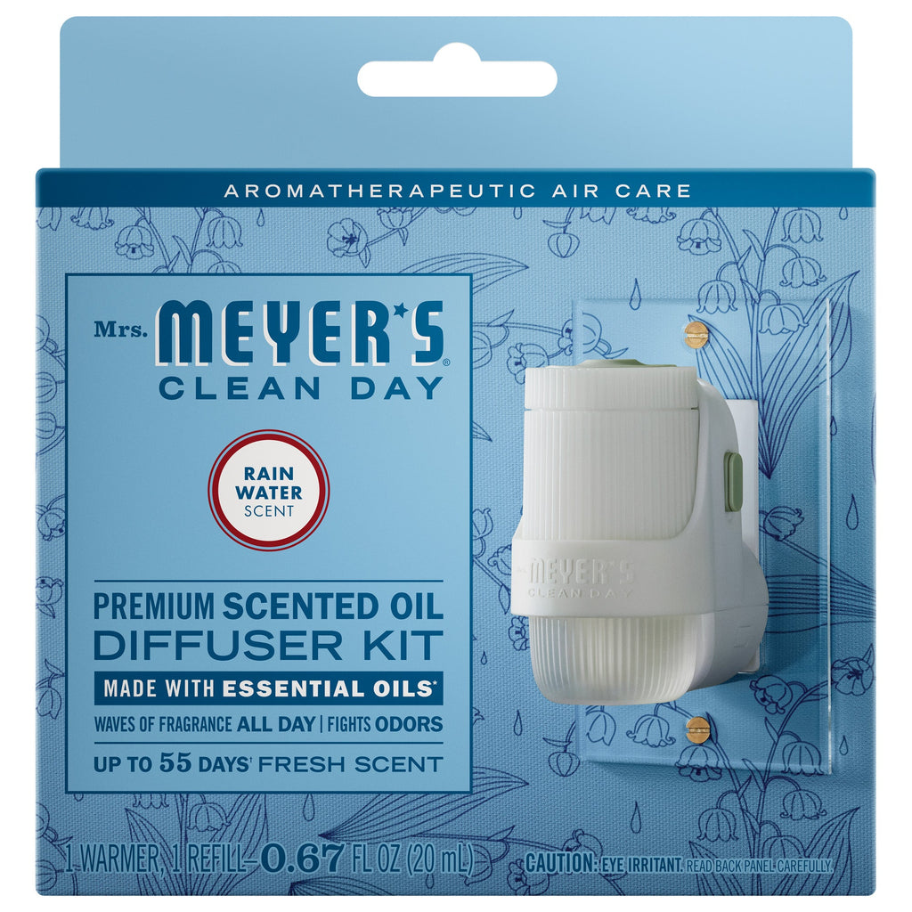 Rain Water Plug In Scented Oil Warmer With Refill - Home Fragrance