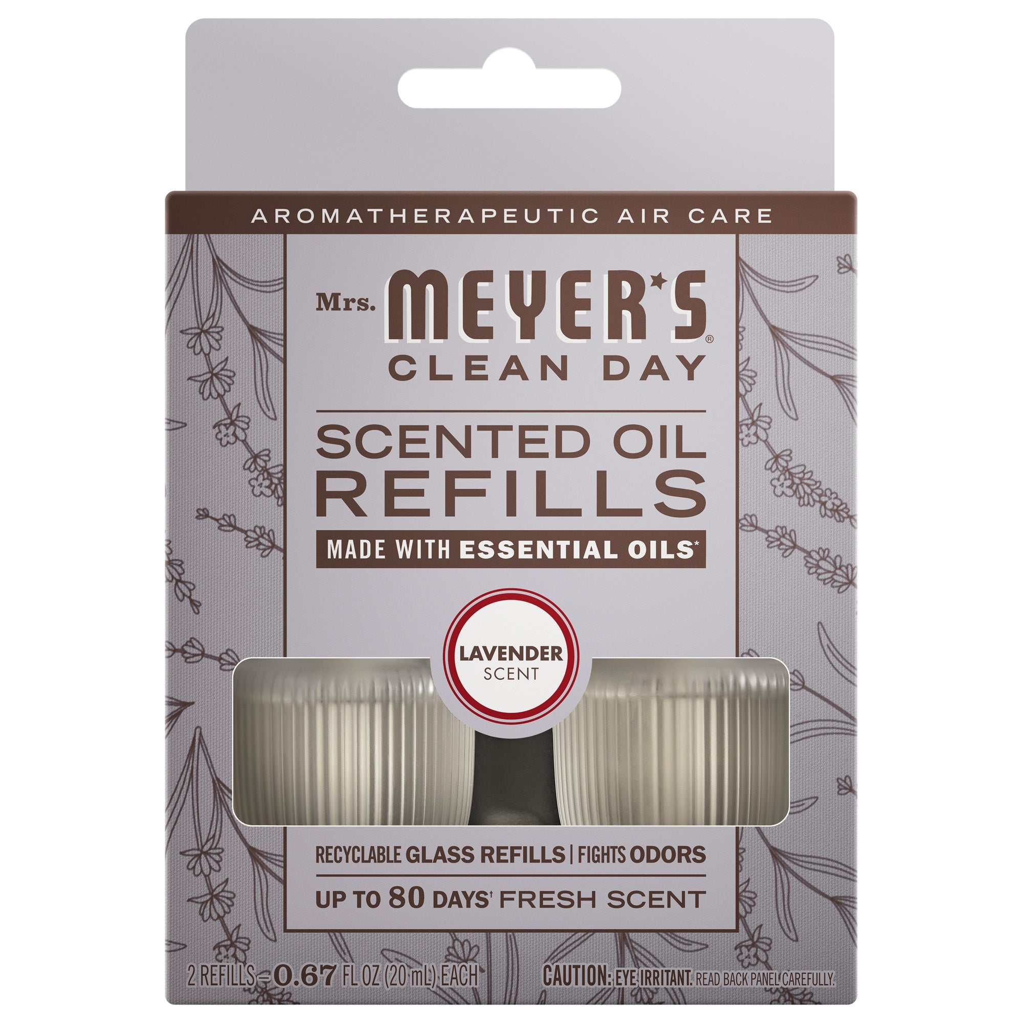 Lavender Plug In Scented Oil Refill, 2-Pack - Home Fragrance