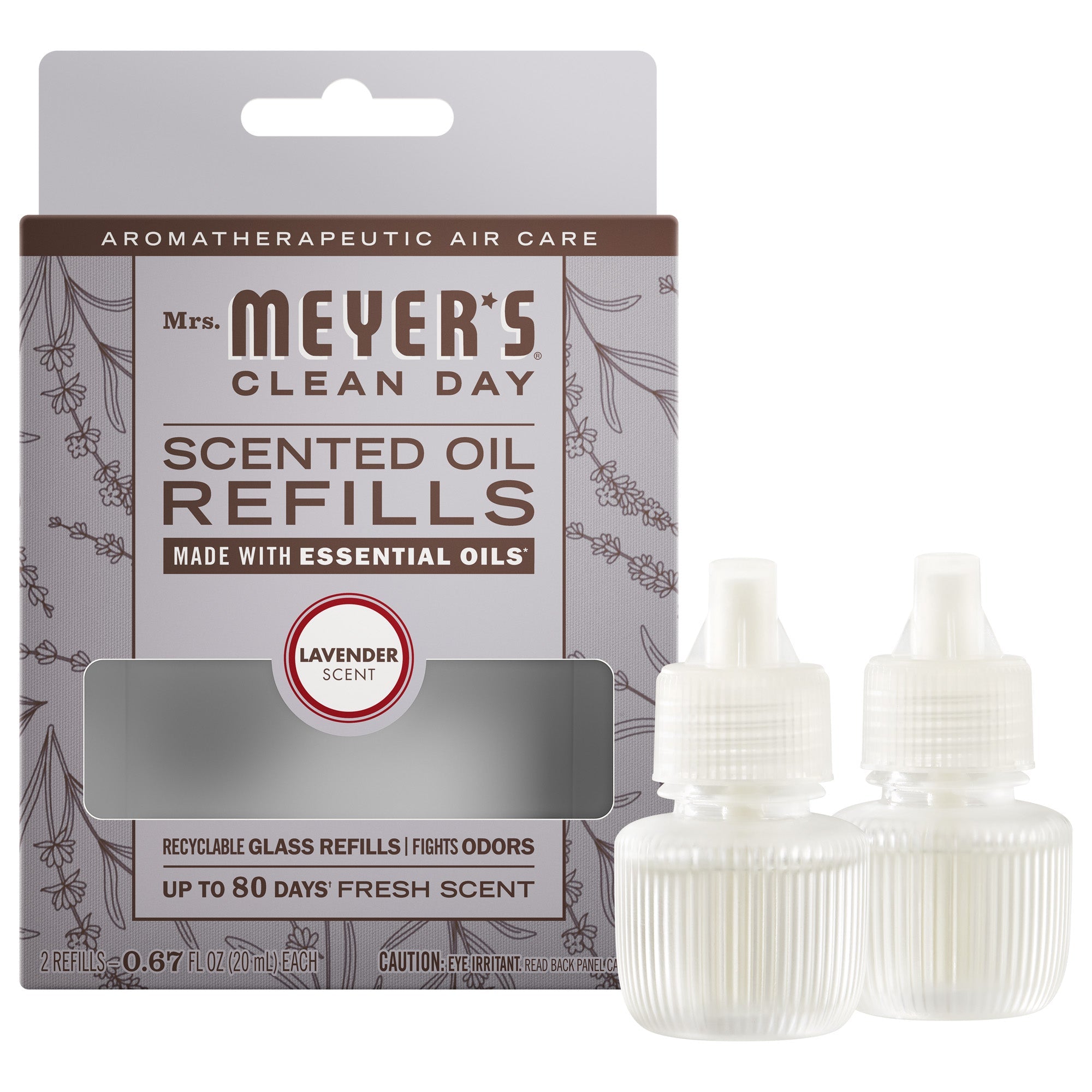 Lavender Plug In Scented Oil Refill, 2-Pack - Home Fragrance