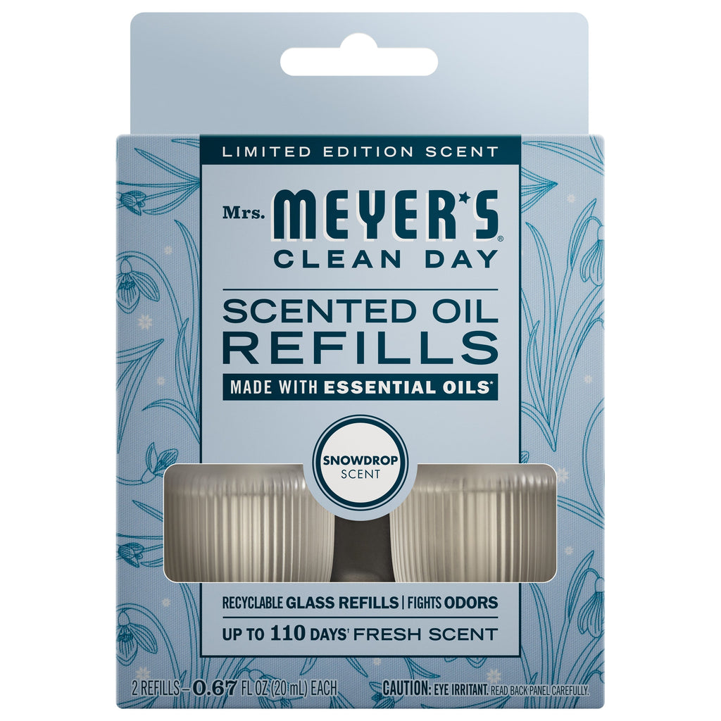 Snowdrop Plug In Scented Oil Refill, 2-Pack - Home Fragrance