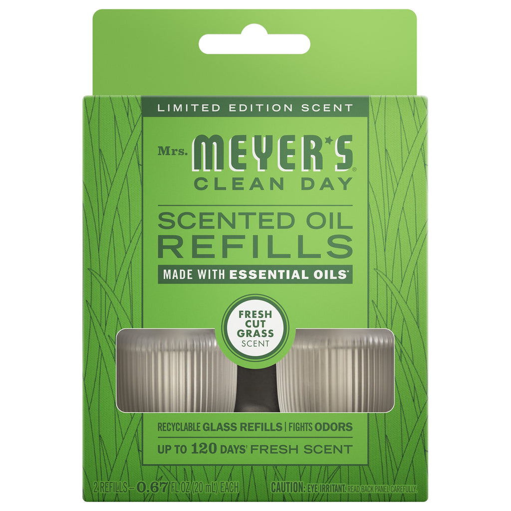 Fresh Cut Grass Plug In Scented Oil Refill, 2-Pack - Home Fragrance