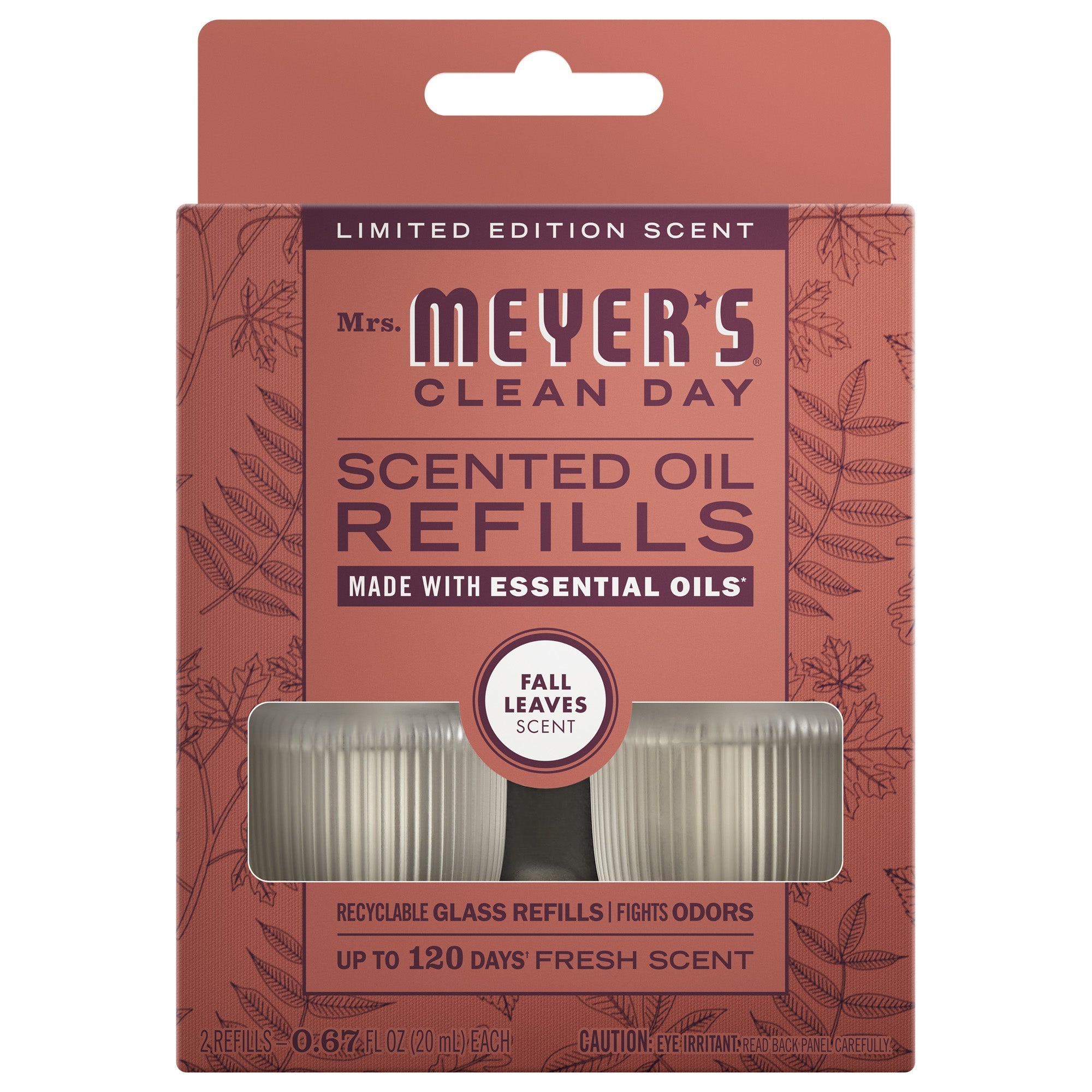 Fall Leaves Plug In Scented Oil Refill, 2-Pack - Home Fragrance