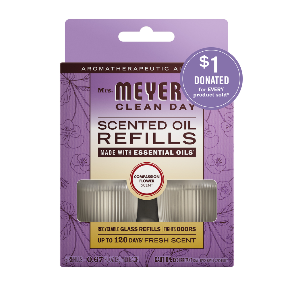 Compassion Flower Plug In Scented Oil Refill, 2-Pack - Home Fragrance