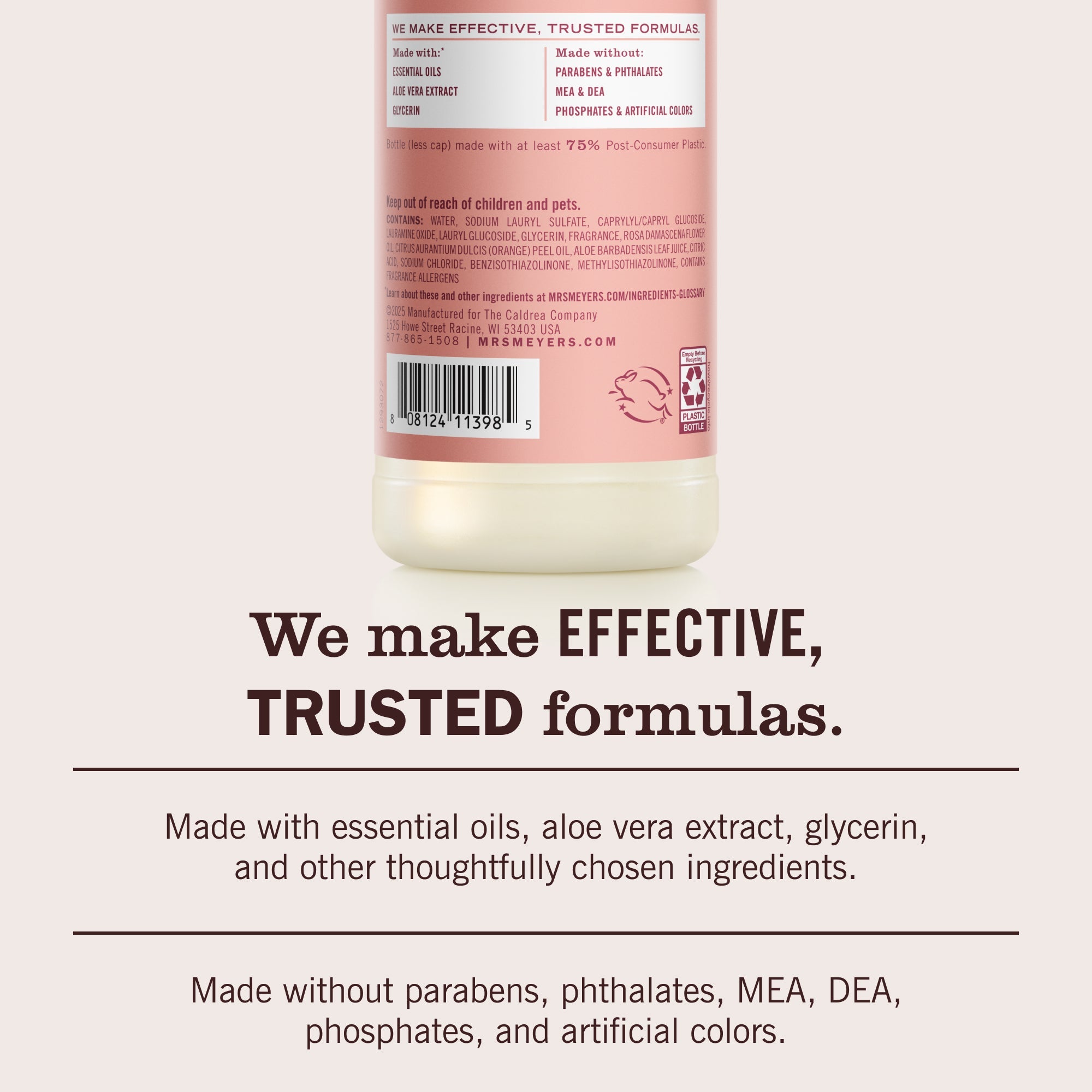 Rose Dish Soap - Kitchen Care