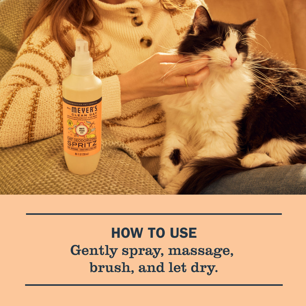 White Peach Cat Deodorizing Spritz - Pet Care