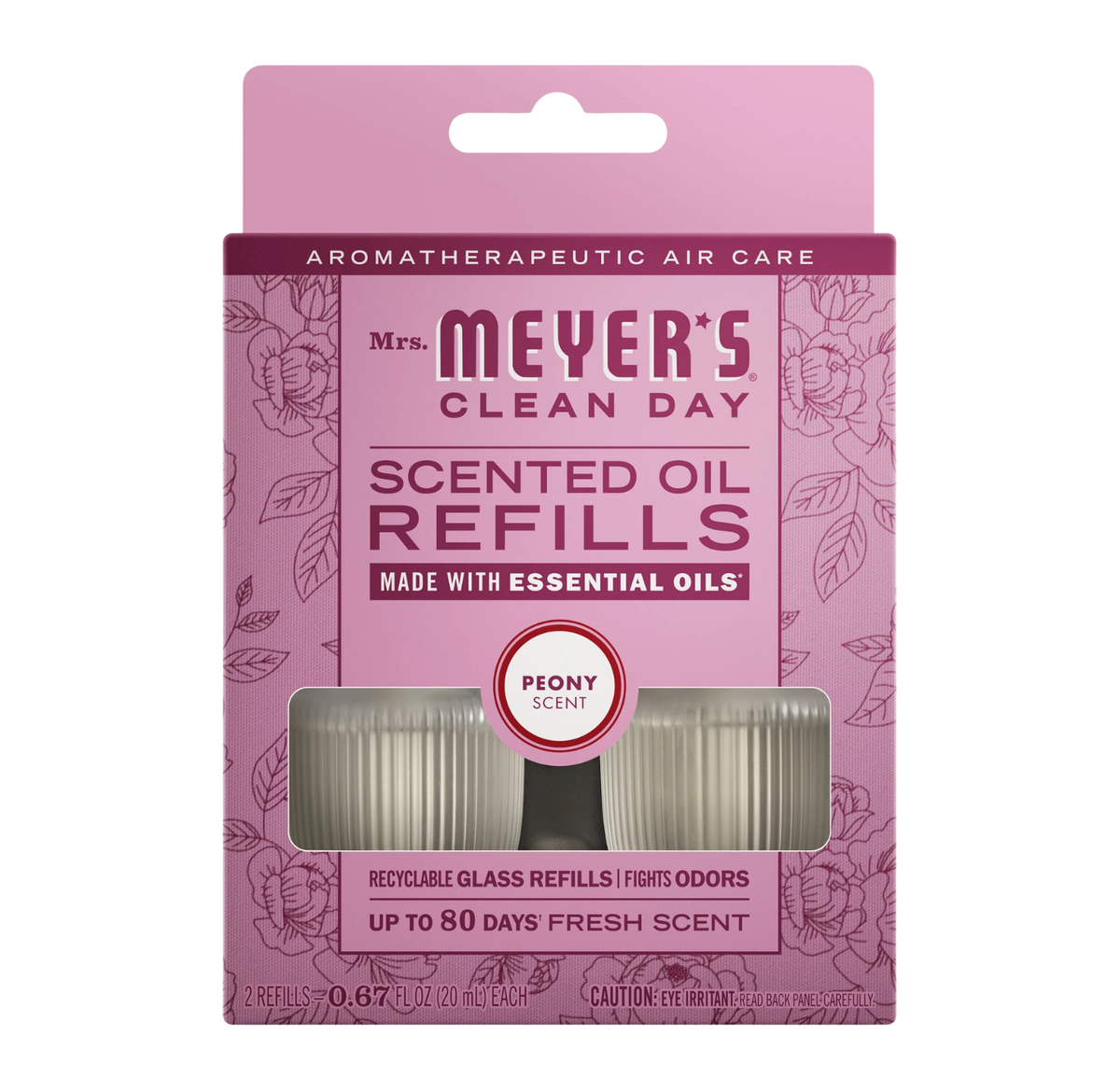 Peony Plug In Scented Oil Refill, 2-Pack - Home Fragrance