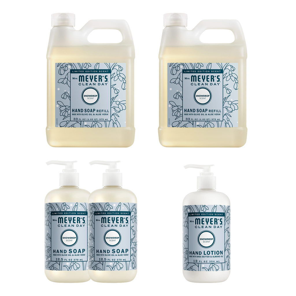 Snowdrop Hand Care Plus 5-Count Bundle - Home Essential