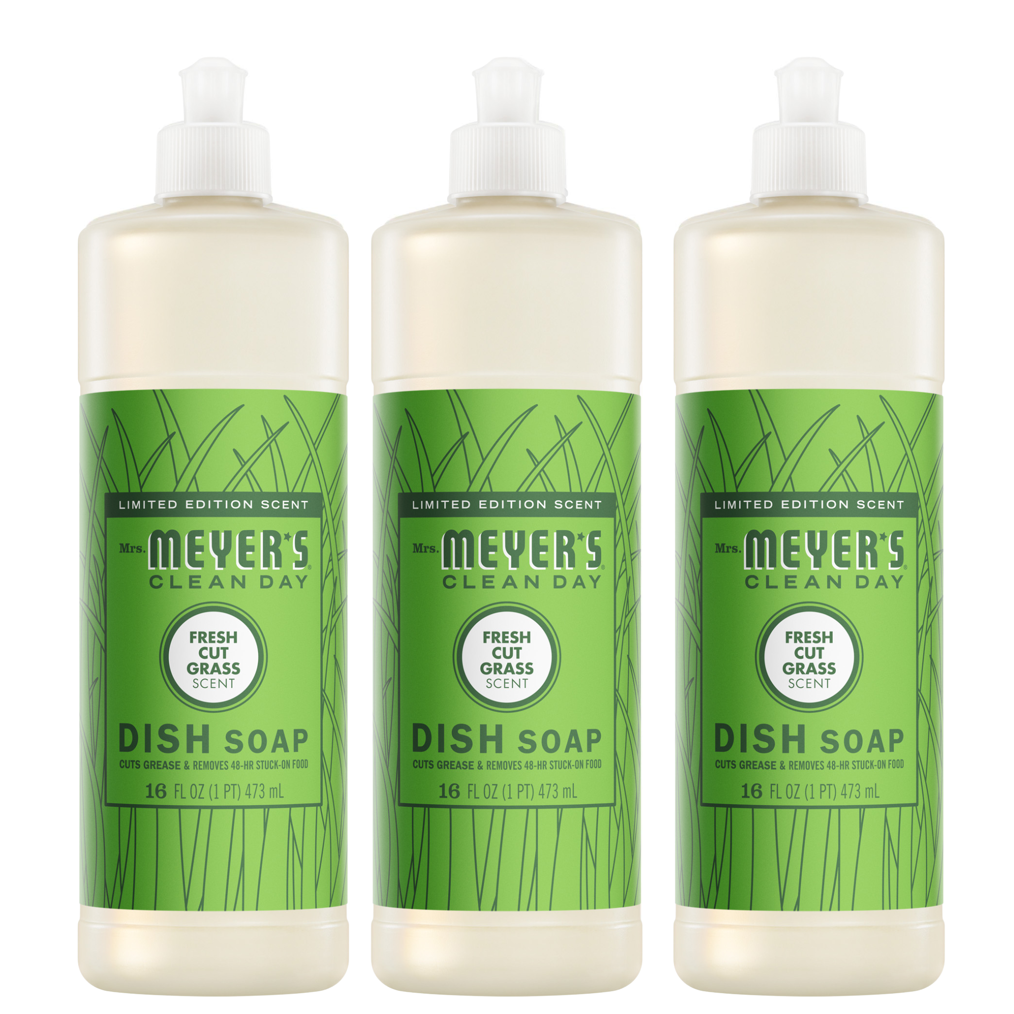Fresh Cut Grass Dish Soap 3-count Bundle - Kitchen Care