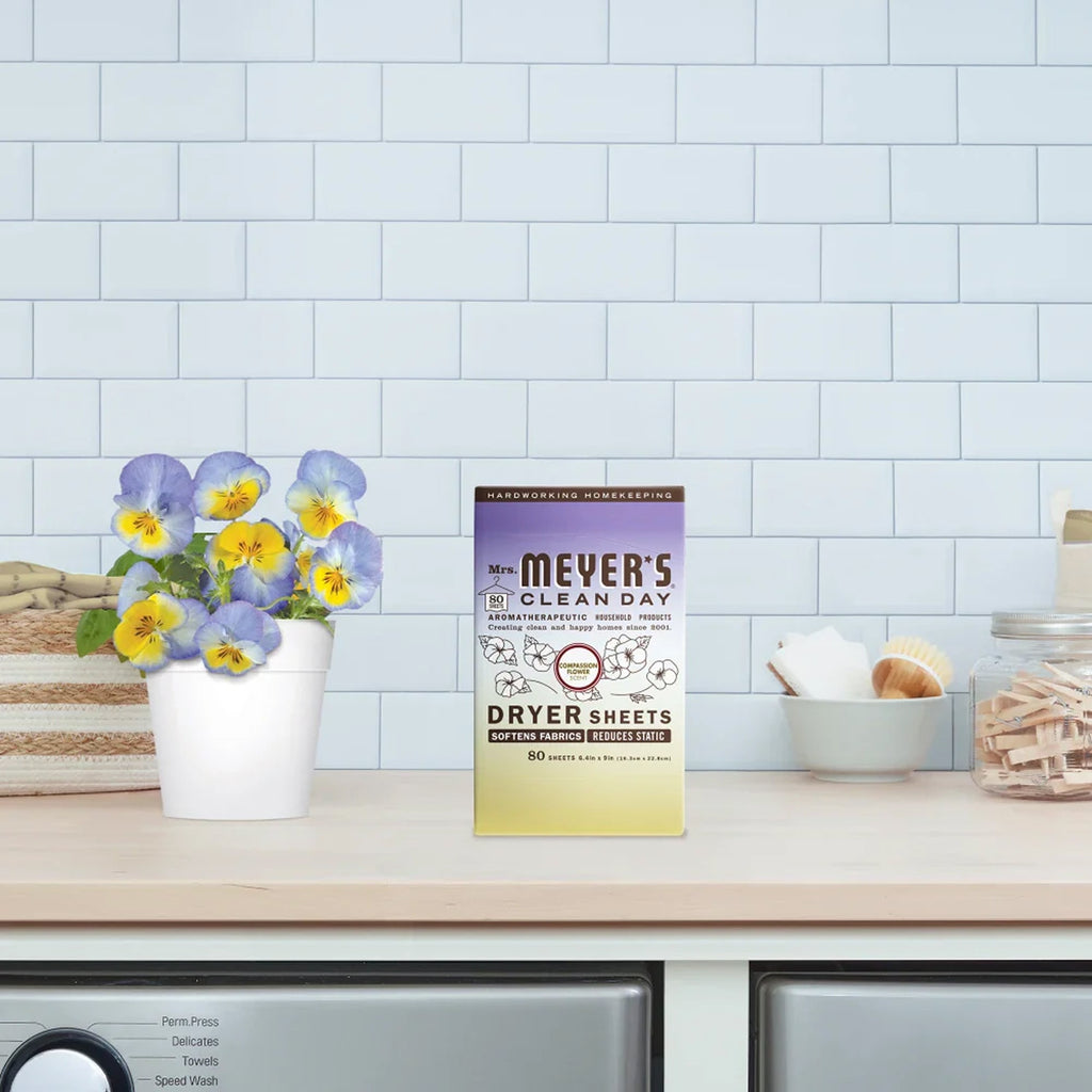 Compassion Flower Dryer Sheets - Laundry Care