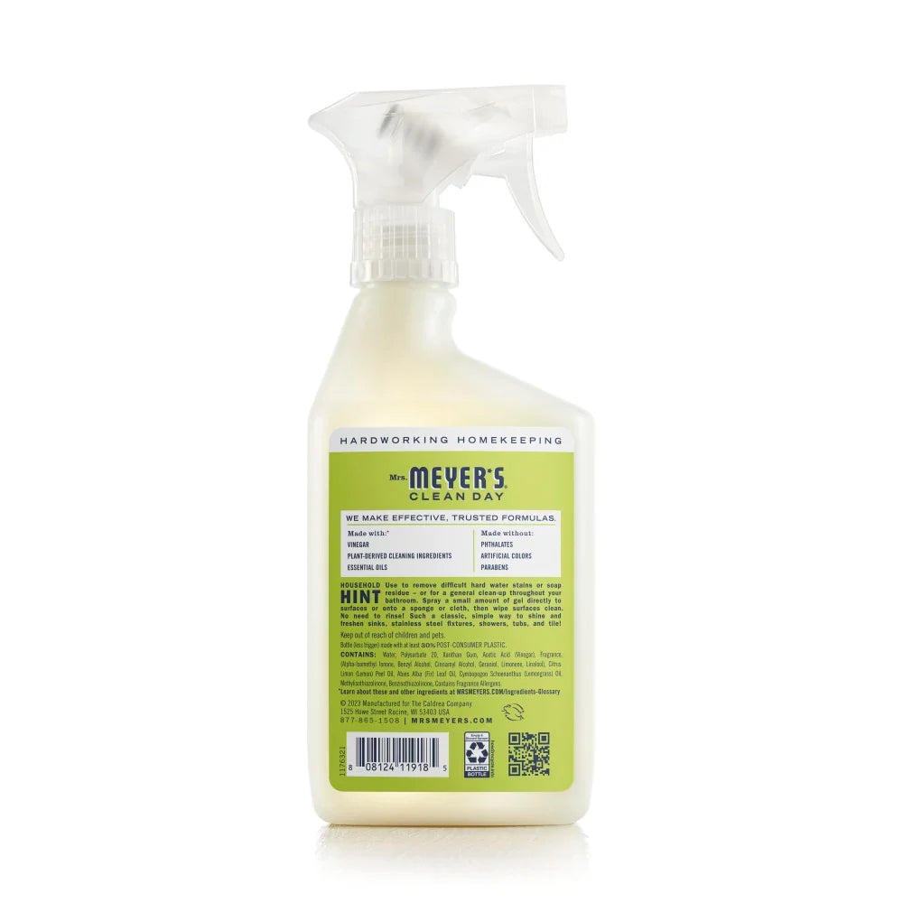 Lemon Verbena Vinegar Gel Cleaning Spray - Fresh Cleaning