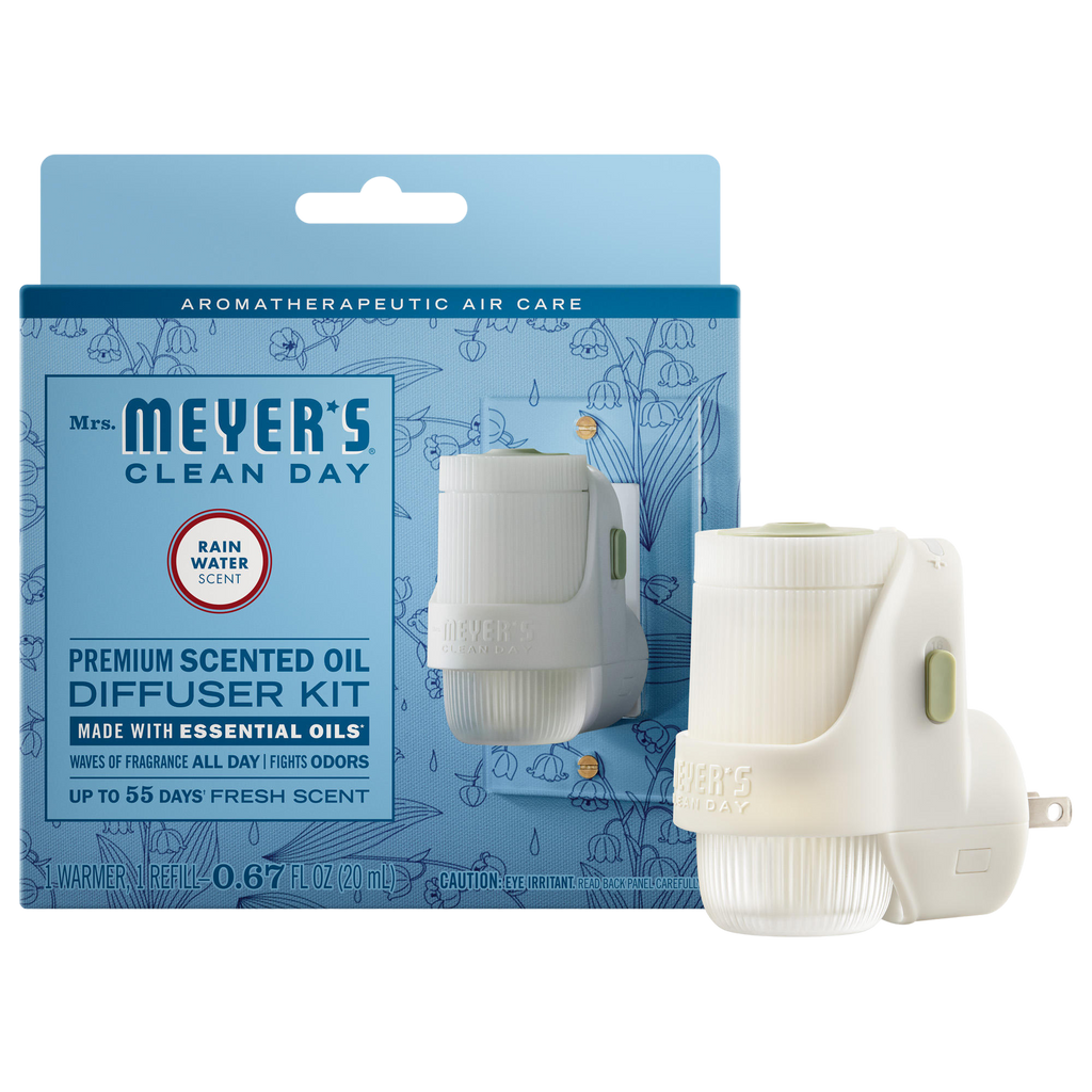 Rain Water Plug In Scented Oil Warmer With Refill - Home Fragrance