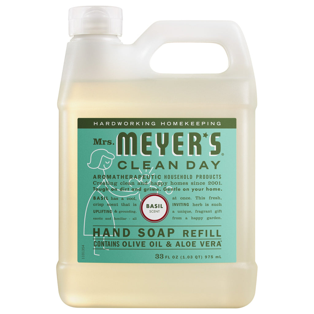Basil Liquid Hand Soap Refill - Hand Care