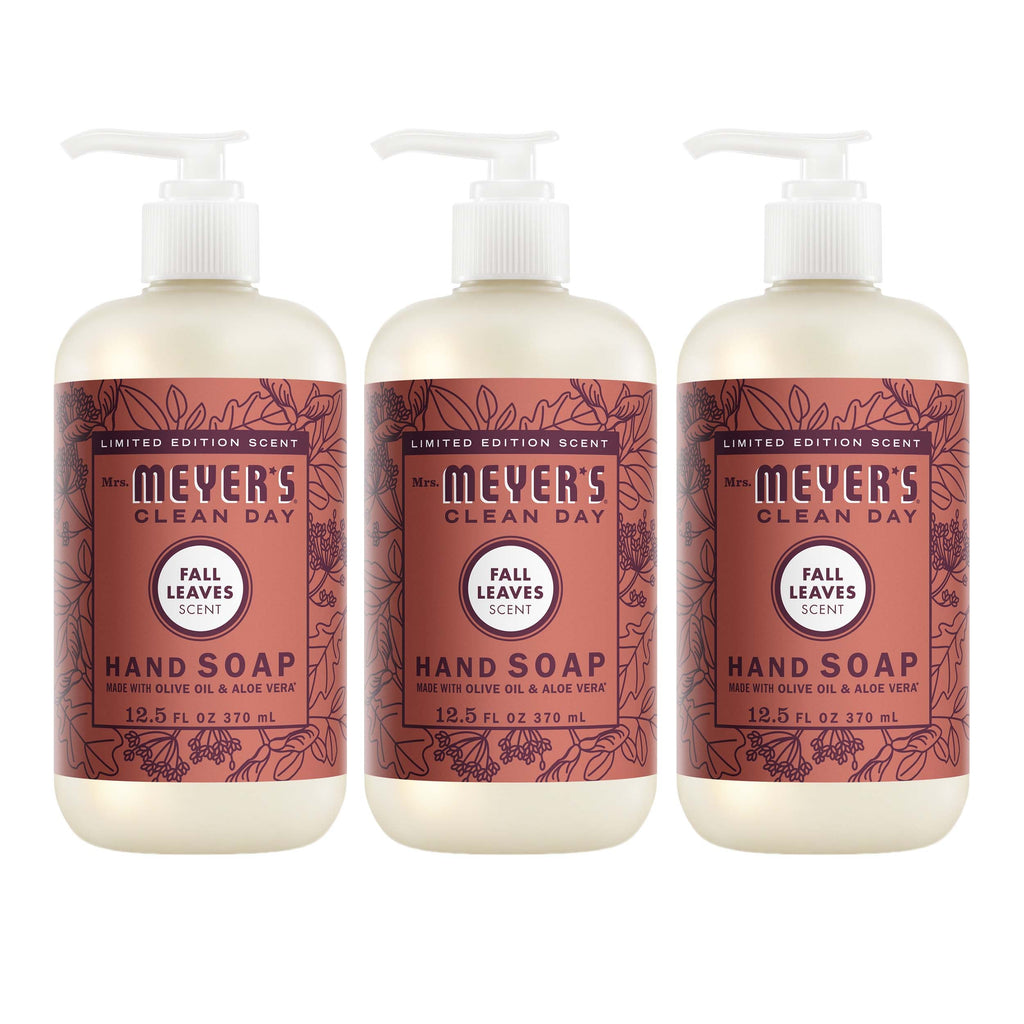 Fall Leaves Liquid Hand Soap 3-count Bundle - Hand Care