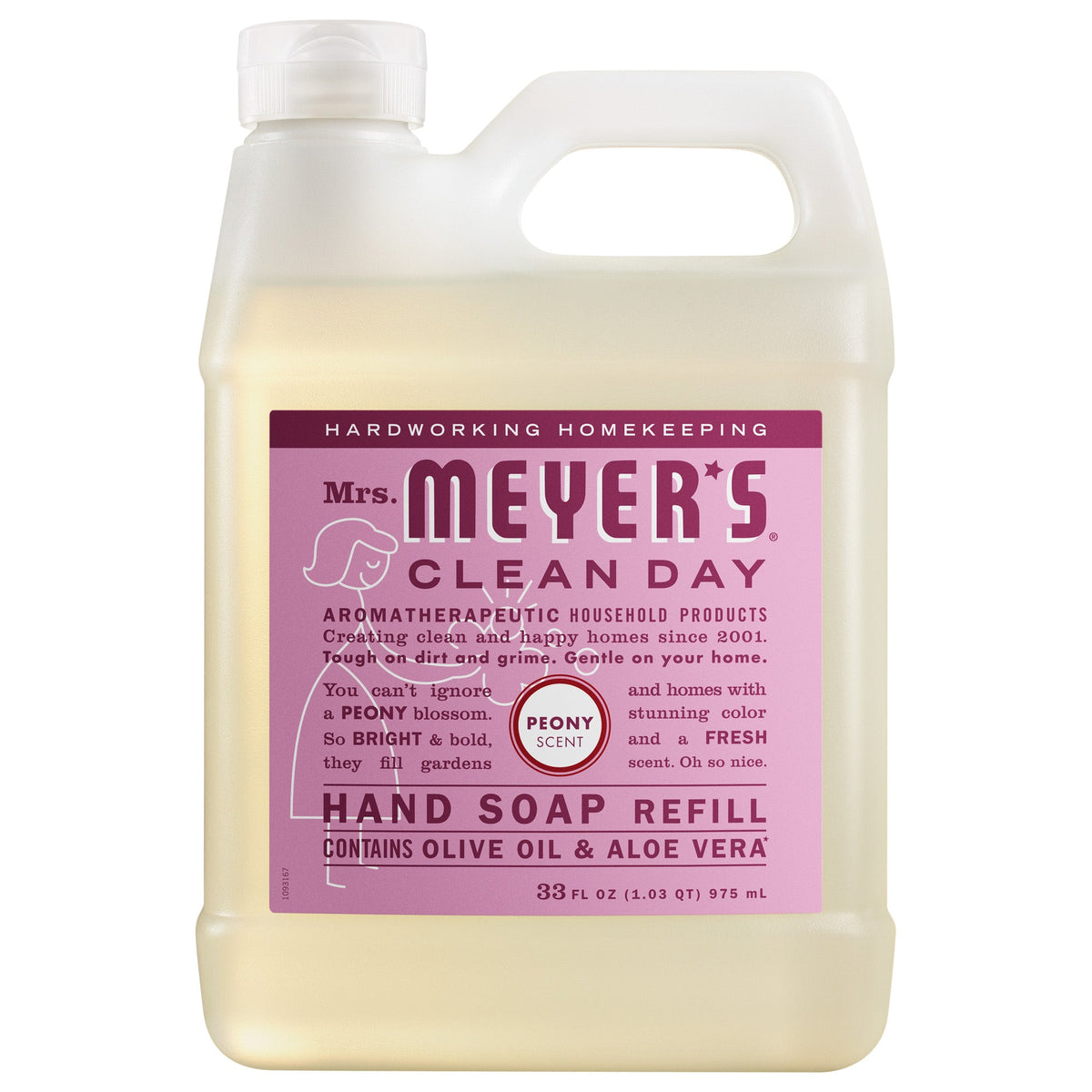Peony Liquid Hand Soap & Refill Set - Hand Care