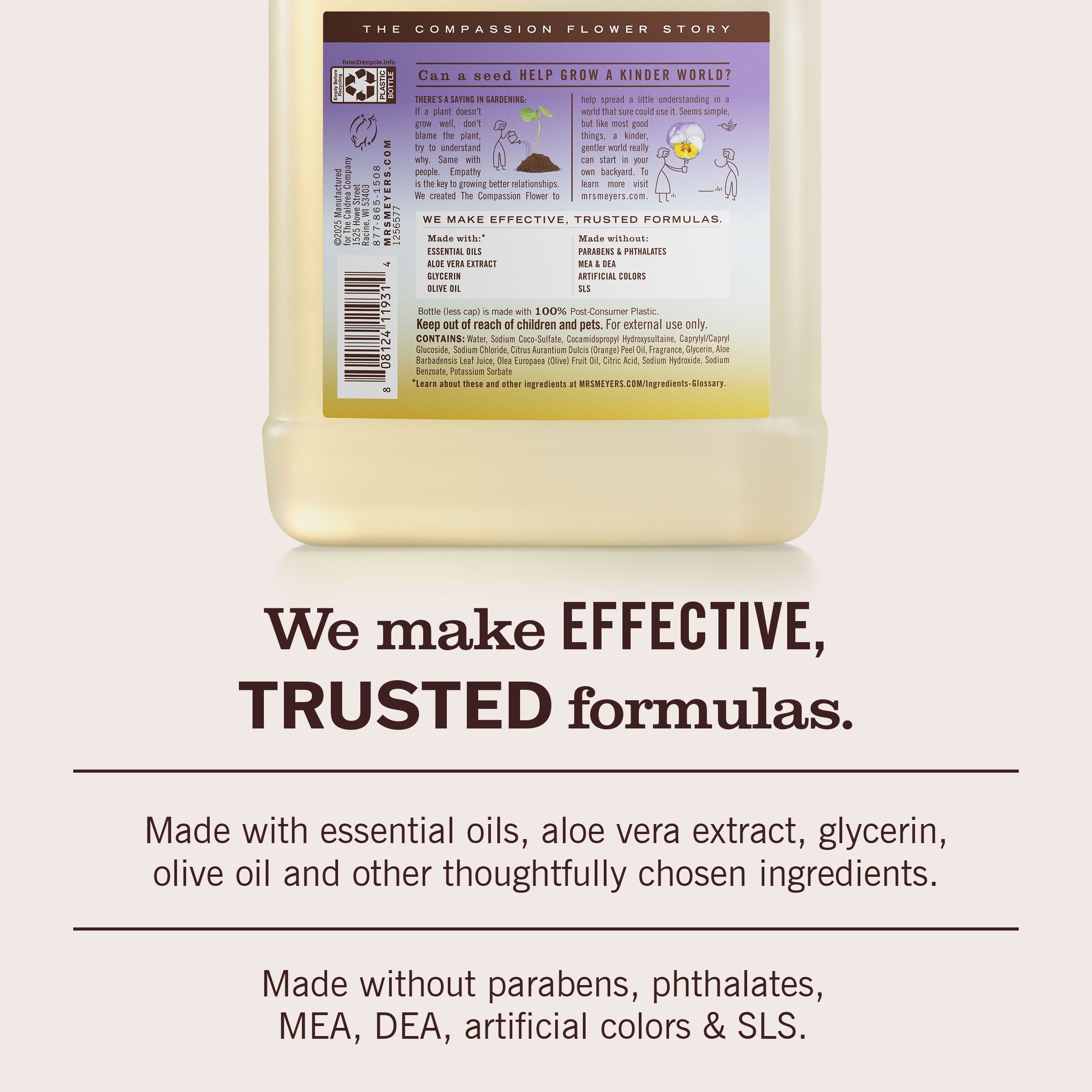 Compassion Flower Liquid Hand Soap Refill - Hand Care