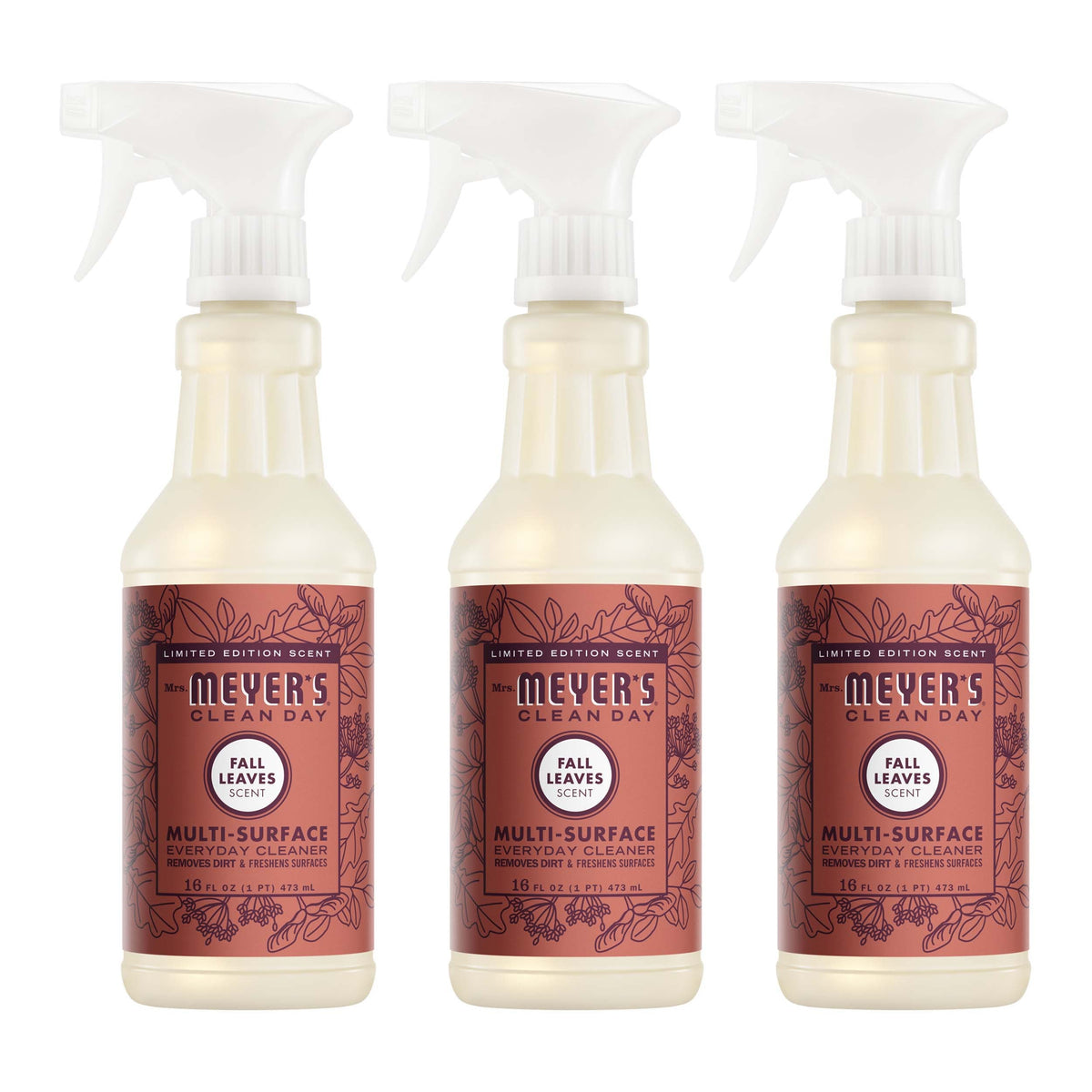 Fall Leaves Multi-Surface Everyday Cleaner 3-count Bundle - Fresh Cleaning