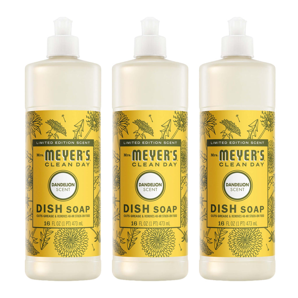 Dandelion Dish Soap 3-count Bundle - Kitchen Care