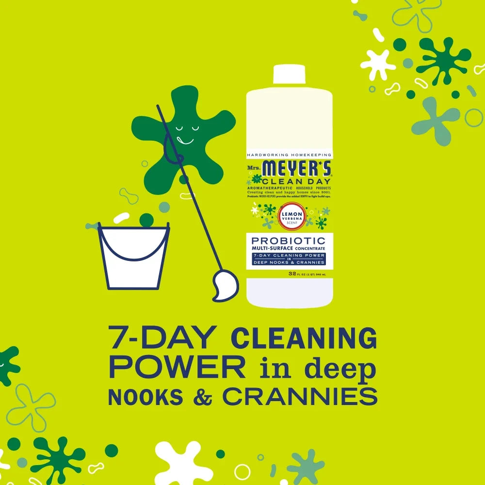 Lemon Verbena Probiotic Multi-Surface Concentrate - Fresh Cleaning