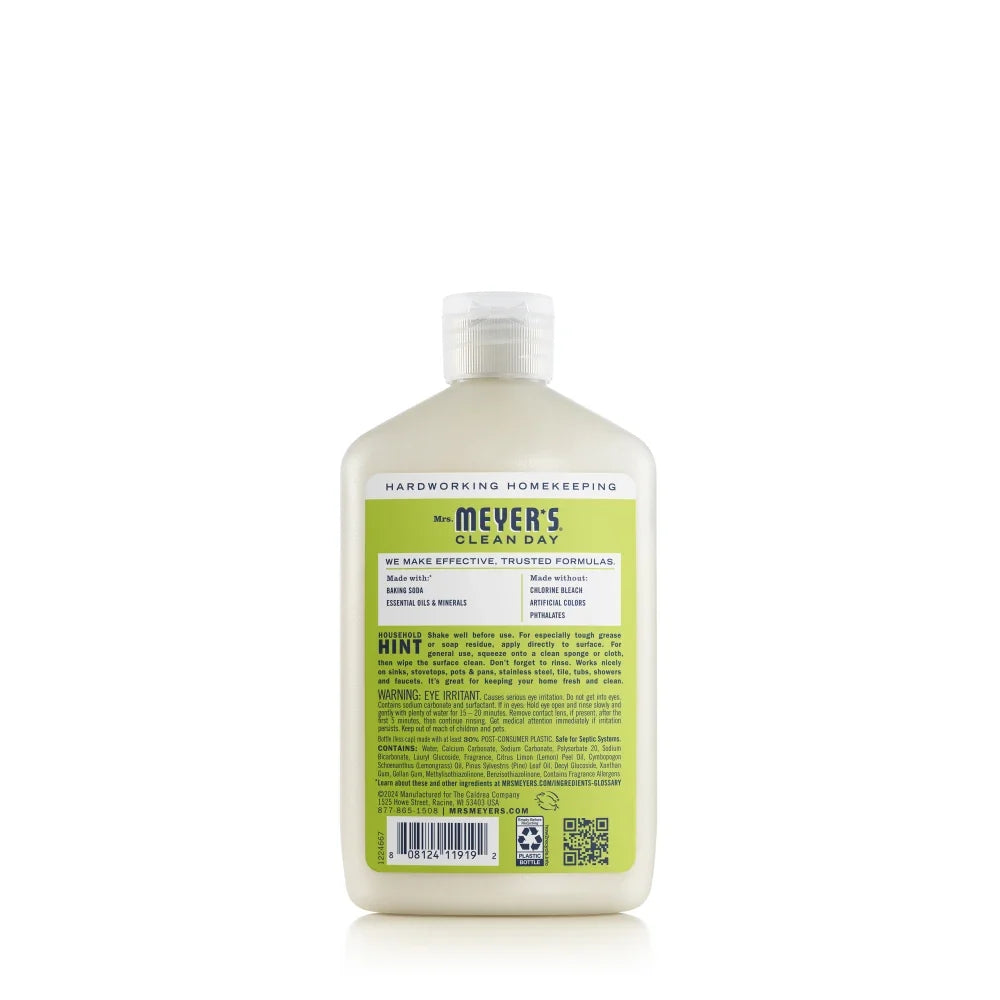 Lemon Verbena Baking Soda Cream Cleaner - 16 oz - Fresh Cleaning