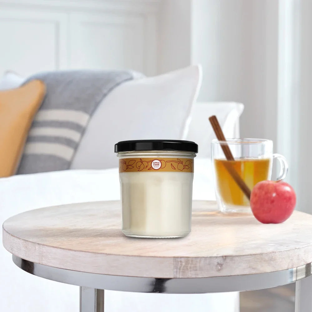 Apple Cider Soy Candle Large - Home Fragrance