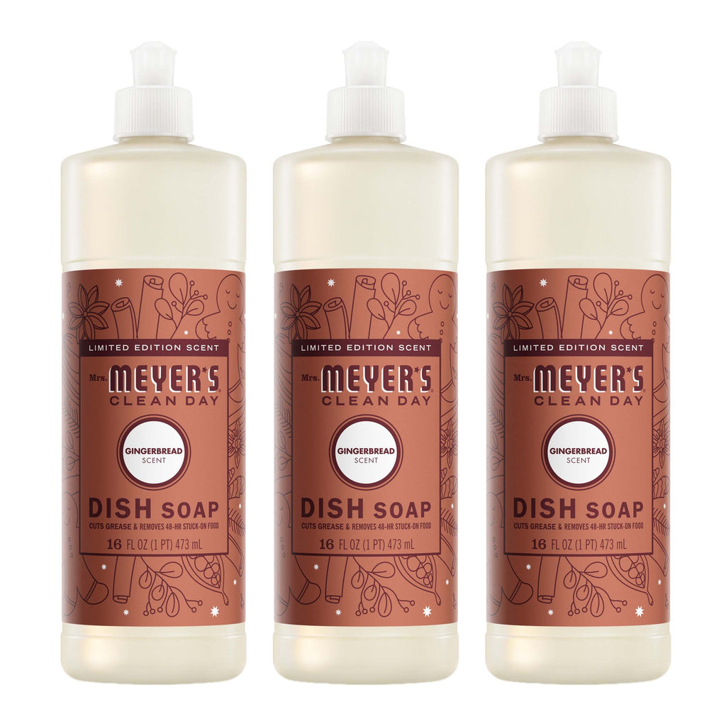 Gingerbread Dish Soap 3-count Bundle - Kitchen Care