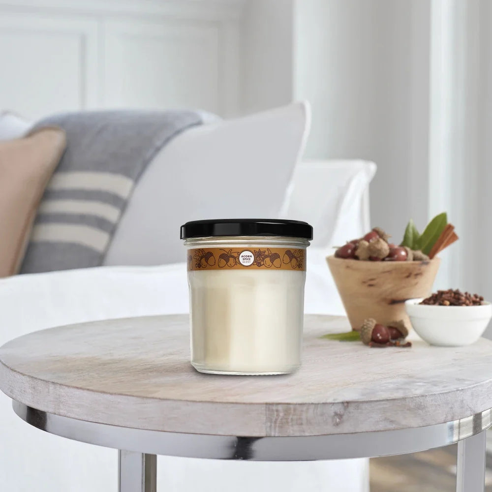 Acorn Spice Soy Candle Large - Home Fragrance