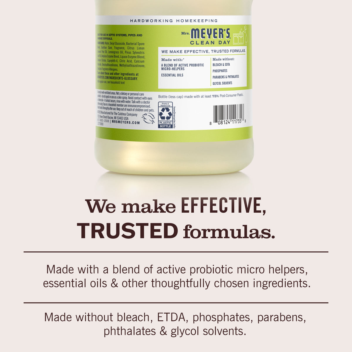 Lemon Verbena Probiotic Drain Maintenance - Fresh Cleaning