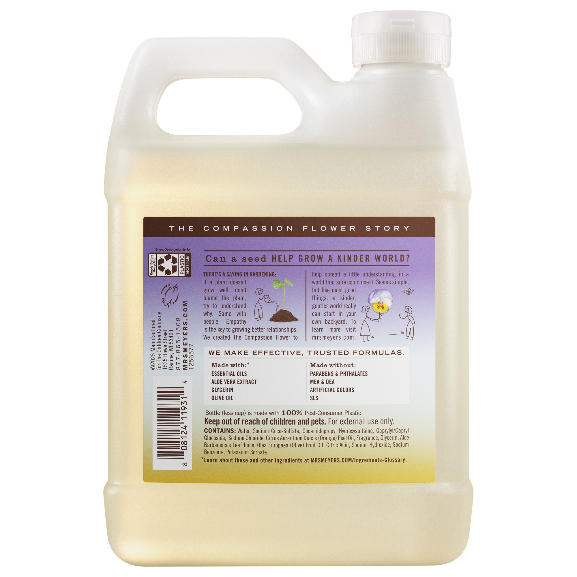 Compassion Flower Liquid Hand Soap Refill - Hand Care