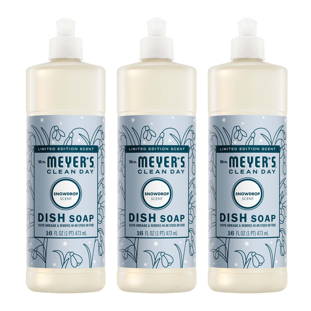 Snowdrop Dish Soap 3-count Bundle - Kitchen Care