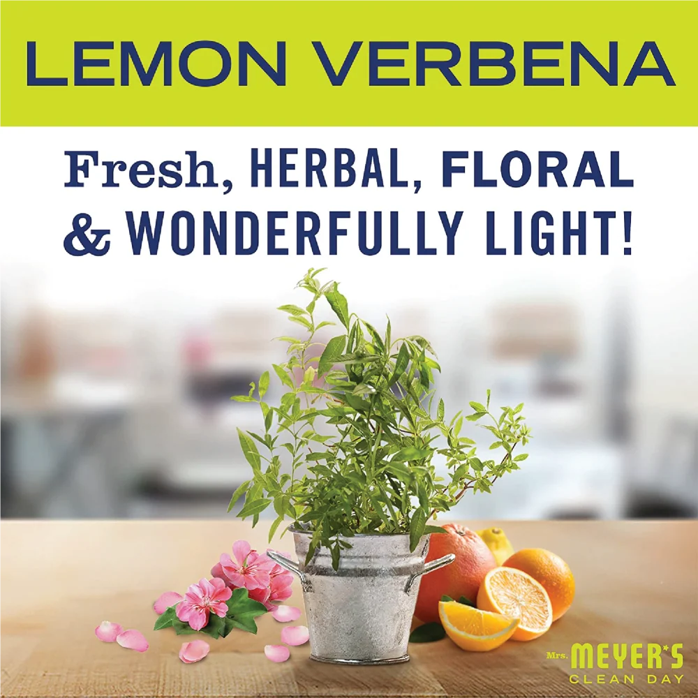 Lemon Verbena Baking Soda Cream Cleaner - 16 oz - Fresh Cleaning