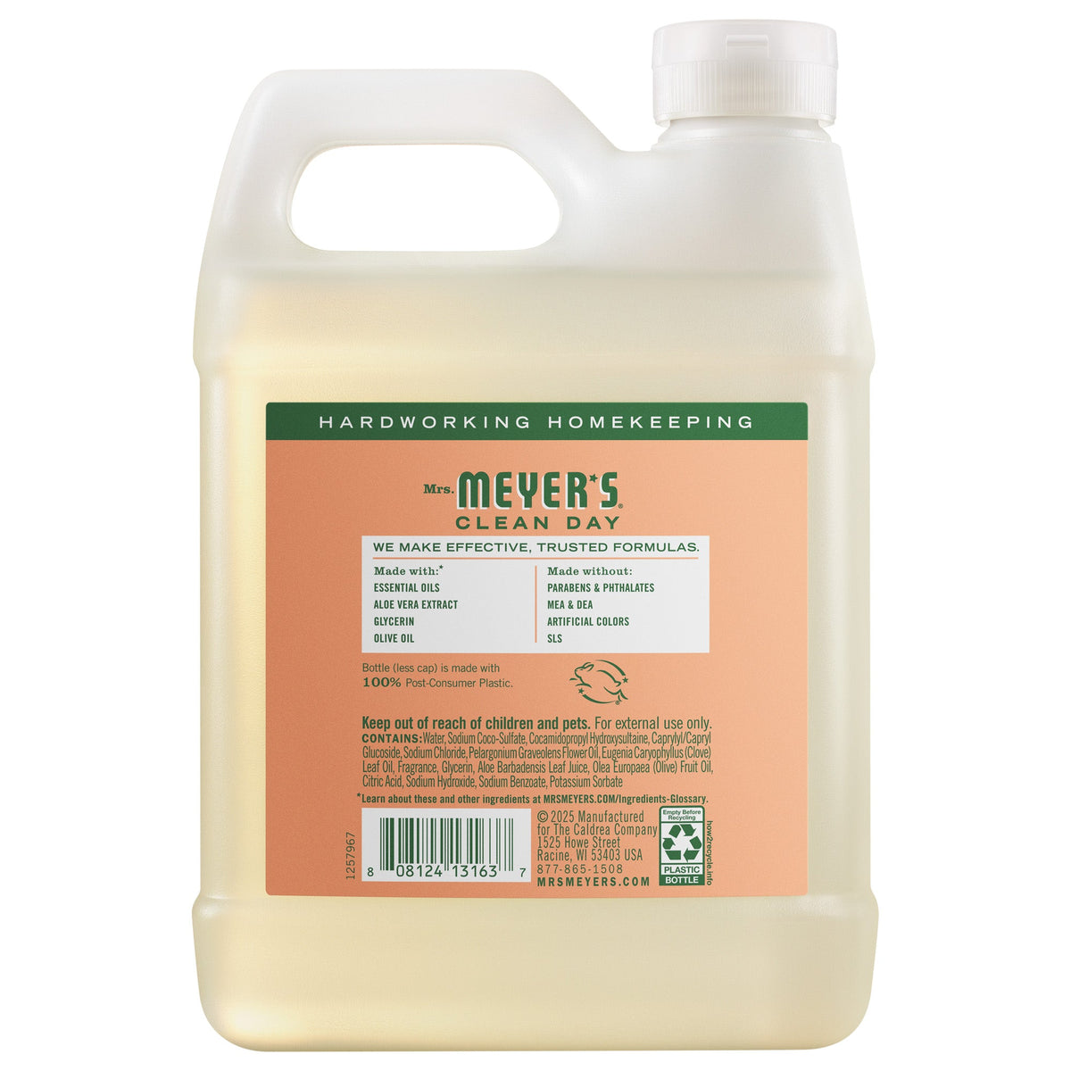Geranium Liquid Hand Soap Refill - Hand Care