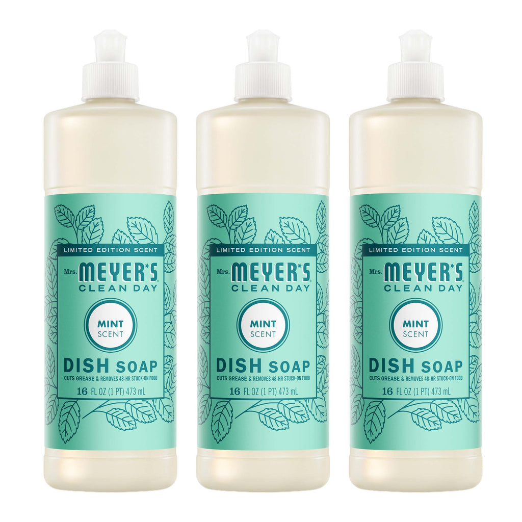 Mint Dish Soap 3-count Bundle - Kitchen Care