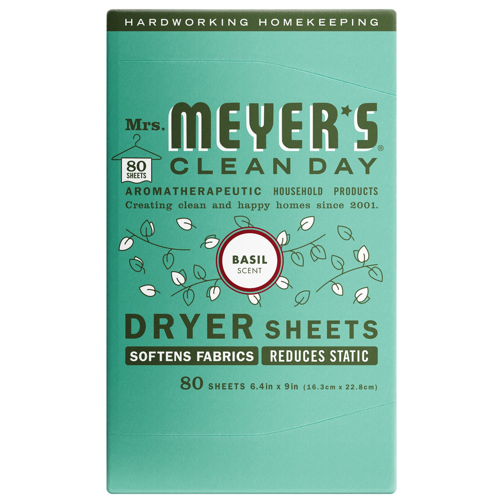 Basil Dryer Sheets - Laundry Care
