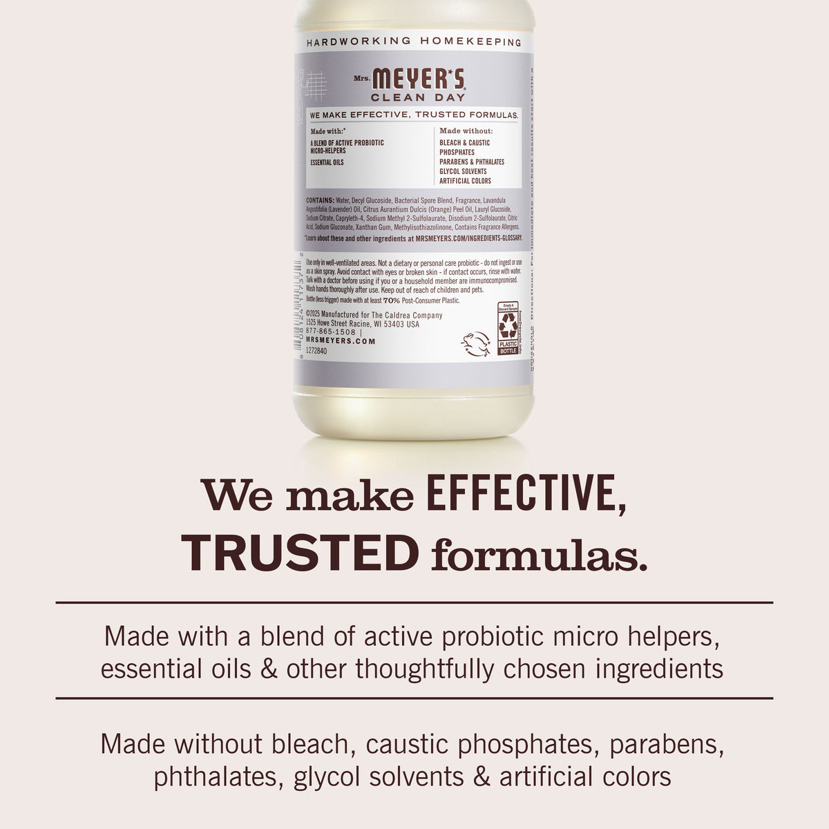 Lavender Probiotic Daily Shower Spray - Fresh Cleaning