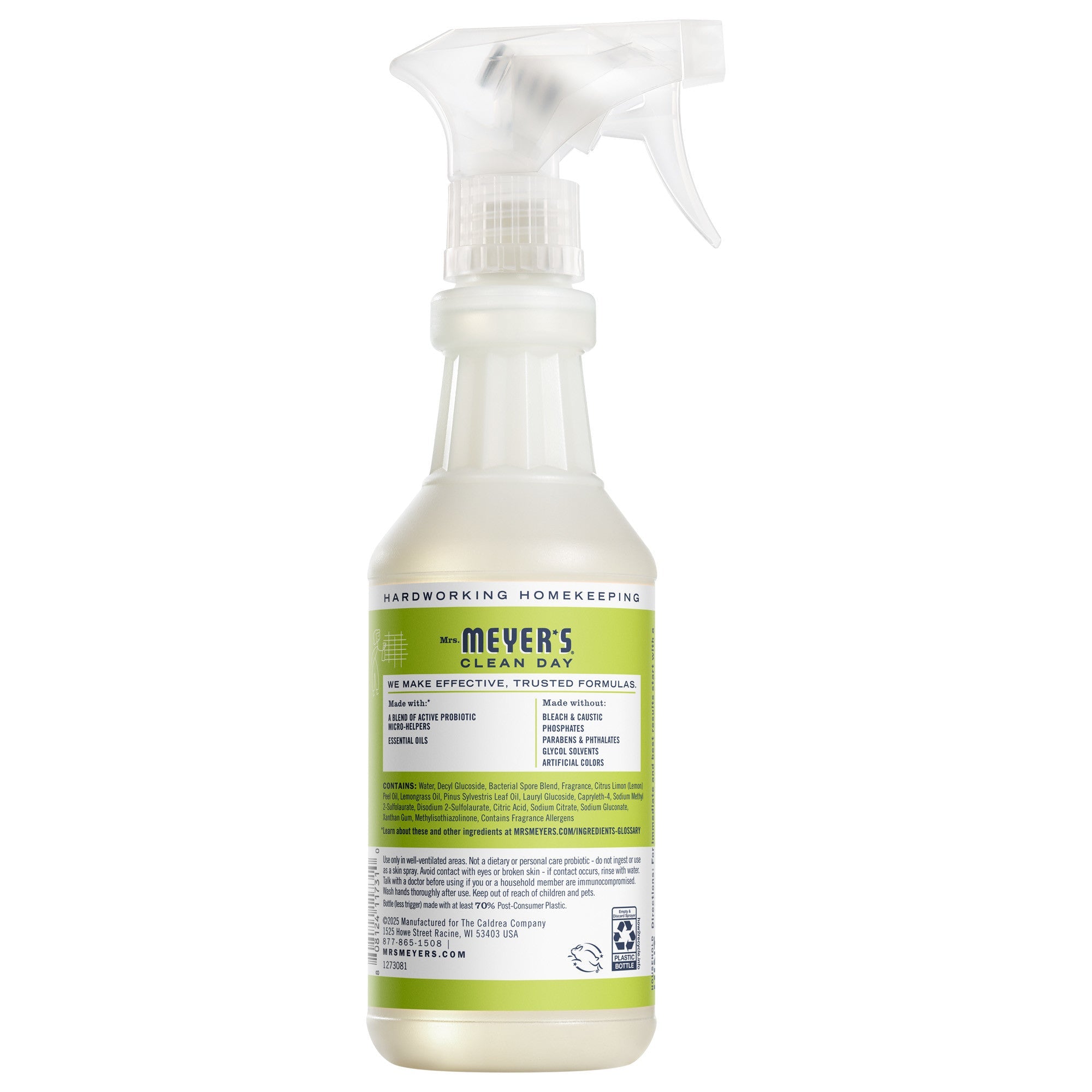Lemon Verbena Probiotic Daily Shower Spray - Fresh Cleaning