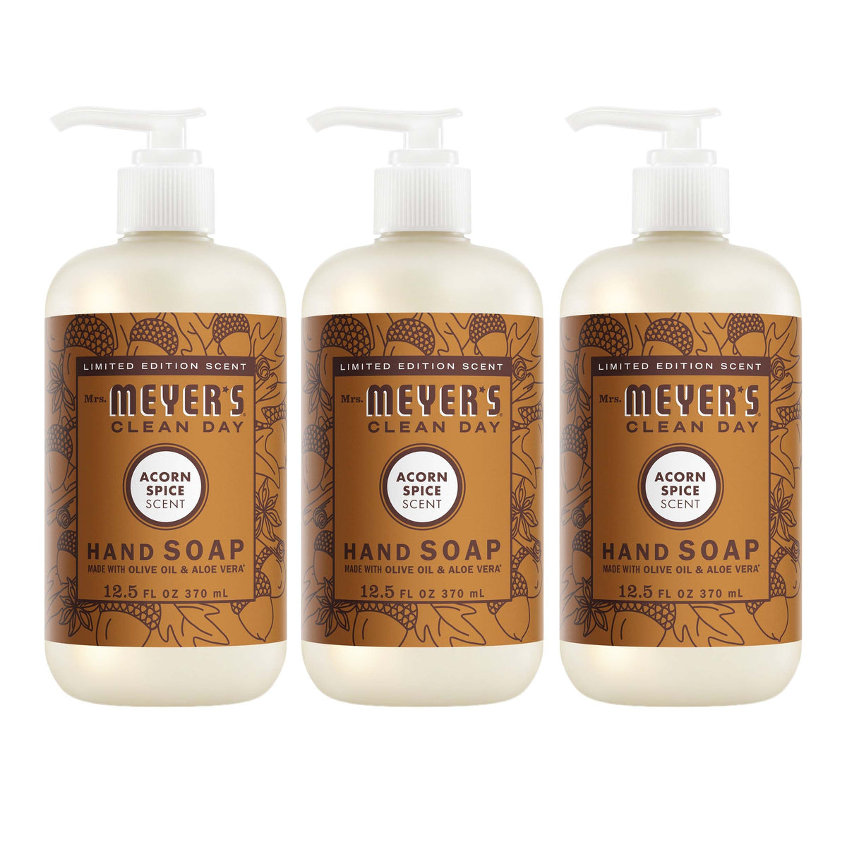 Acorn Spice Liquid Hand Soap 3-count Bundle - Hand Care